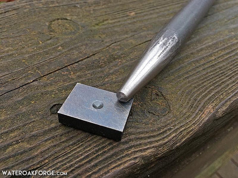 Blacksmith Center Punch - Water Oak Forge Blacksmithing Tools – WOF